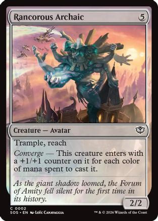 Rancorous Archaic (2) [Secrets of Strixhaven] - Deck Out Gaming