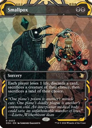 Smallpox (33) [Secrets of Strixhaven: Mystical Archive] foil - Deck Out Gaming