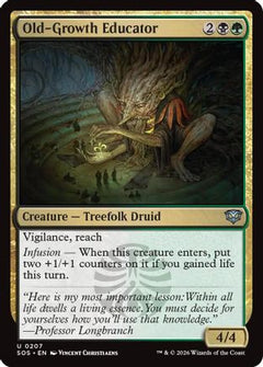 Old-Growth Educator (207) [Secrets of Strixhaven] - Deck Out Gaming