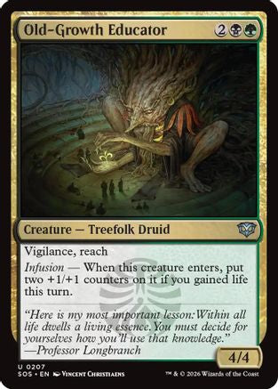 Old-Growth Educator (207) [Secrets of Strixhaven] - Deck Out Gaming