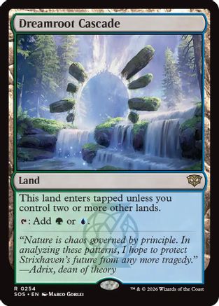 Dreamroot Cascade (254) [Secrets of Strixhaven] foil - Deck Out Gaming