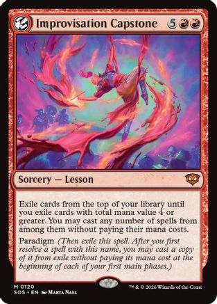 Improvisation Capstone (120) [Secrets of Strixhaven] foil - Deck Out Gaming