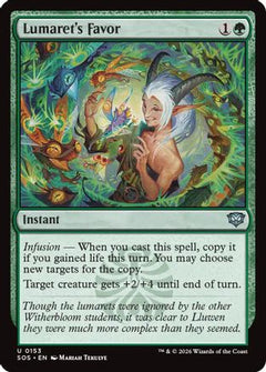 Lumaret's Favor (153) [Secrets of Strixhaven] foil - Deck Out Gaming