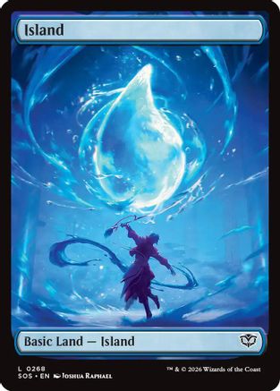 Island (0268) (268) [Secrets of Strixhaven] foil - Deck Out Gaming