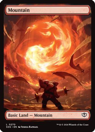 Mountain (0270) (270) [Secrets of Strixhaven] foil - Deck Out Gaming