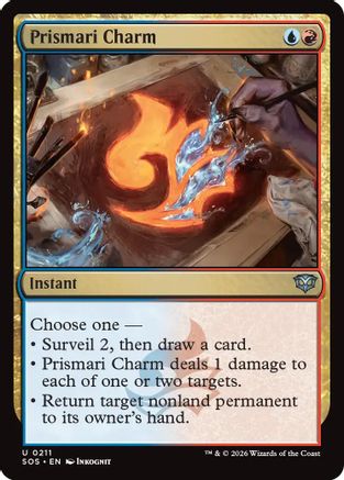 Prismari Charm (211) [Secrets of Strixhaven] - Deck Out Gaming
