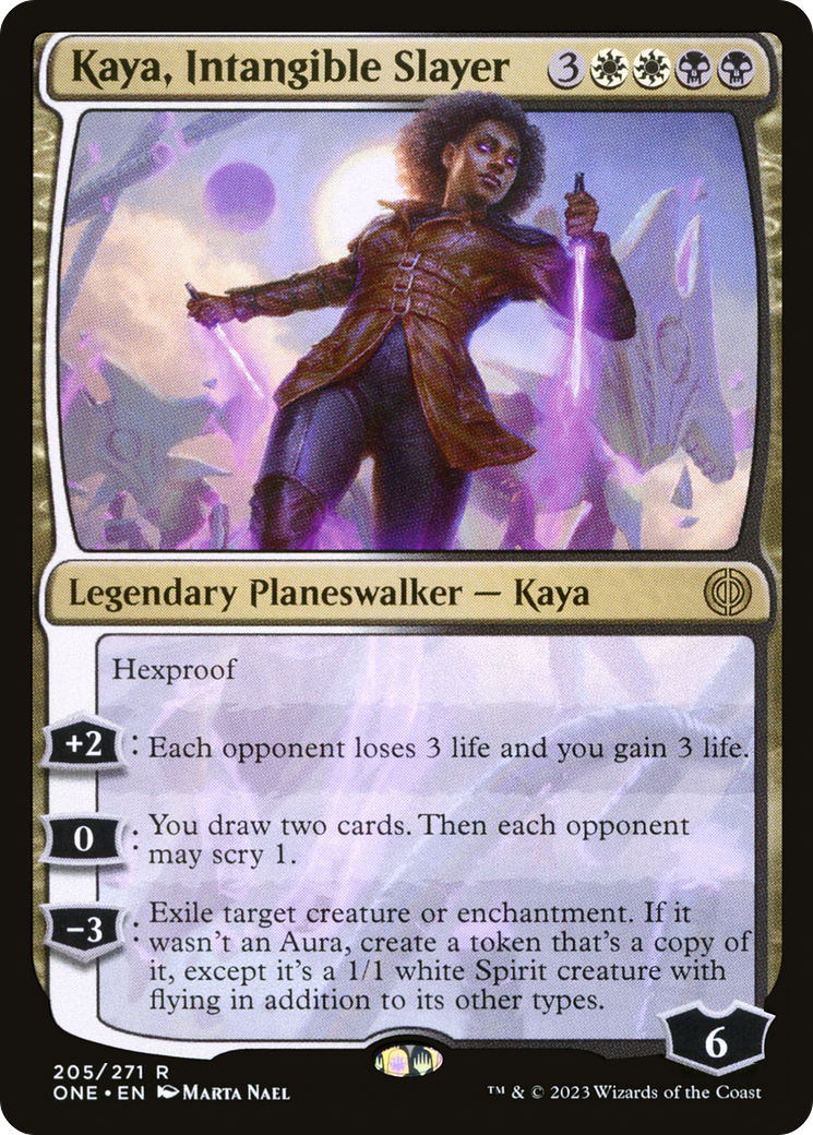 Kaya, Intangible Slayer (205) [Phyrexia: All Will Be One] - Deck Out Gaming