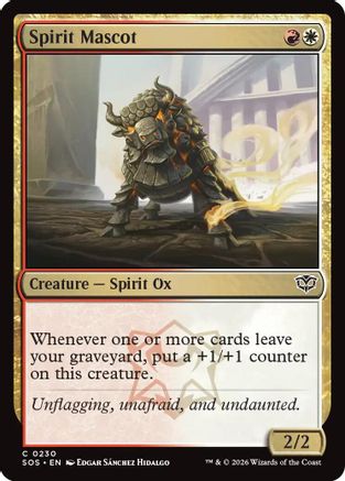 Spirit Mascot (230) [Secrets of Strixhaven] - Deck Out Gaming
