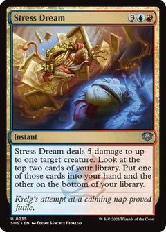 Stress Dream (235) [Secrets of Strixhaven] foil - Deck Out Gaming