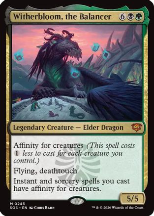 Witherbloom, the Balancer (245) [Secrets of Strixhaven] - Deck Out Gaming