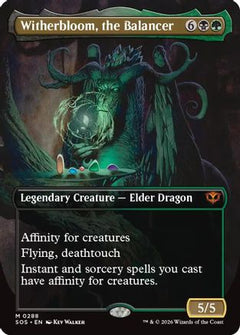 Witherbloom, the Balancer (Borderless) (288) [Secrets of Strixhaven] foil - Deck Out Gaming