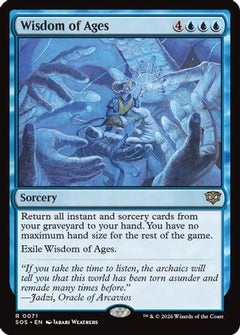 Wisdom of Ages (71) [Secrets of Strixhaven] foil - Deck Out Gaming