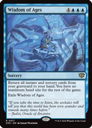 Wisdom of Ages (71) [Secrets of Strixhaven] - Deck Out Gaming