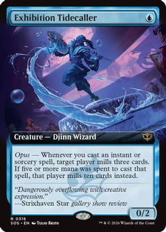 Exhibition Tidecaller (Extended Art) (316) [Secrets of Strixhaven] - Deck Out Gaming