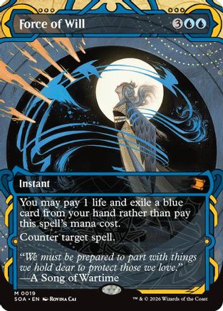 Force of Will (19) [Secrets of Strixhaven: Mystical Archive] - Deck Out Gaming