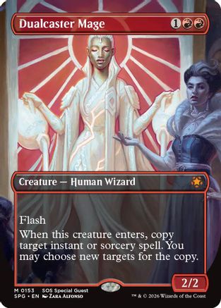 Dualcaster Mage (Borderless) (153) [Special Guests] - Deck Out Gaming