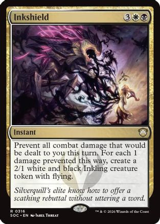 Inkshield (316) [Commander: Secrets of Strixhaven] - Deck Out Gaming