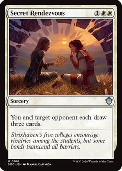 Secret Rendezvous (166) [Commander: Secrets of Strixhaven] - Deck Out Gaming