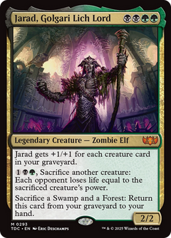 Jarad, Golgari Lich Lord (293) [Commander: Tarkir: Dragonstorm] - Deck Out Gaming