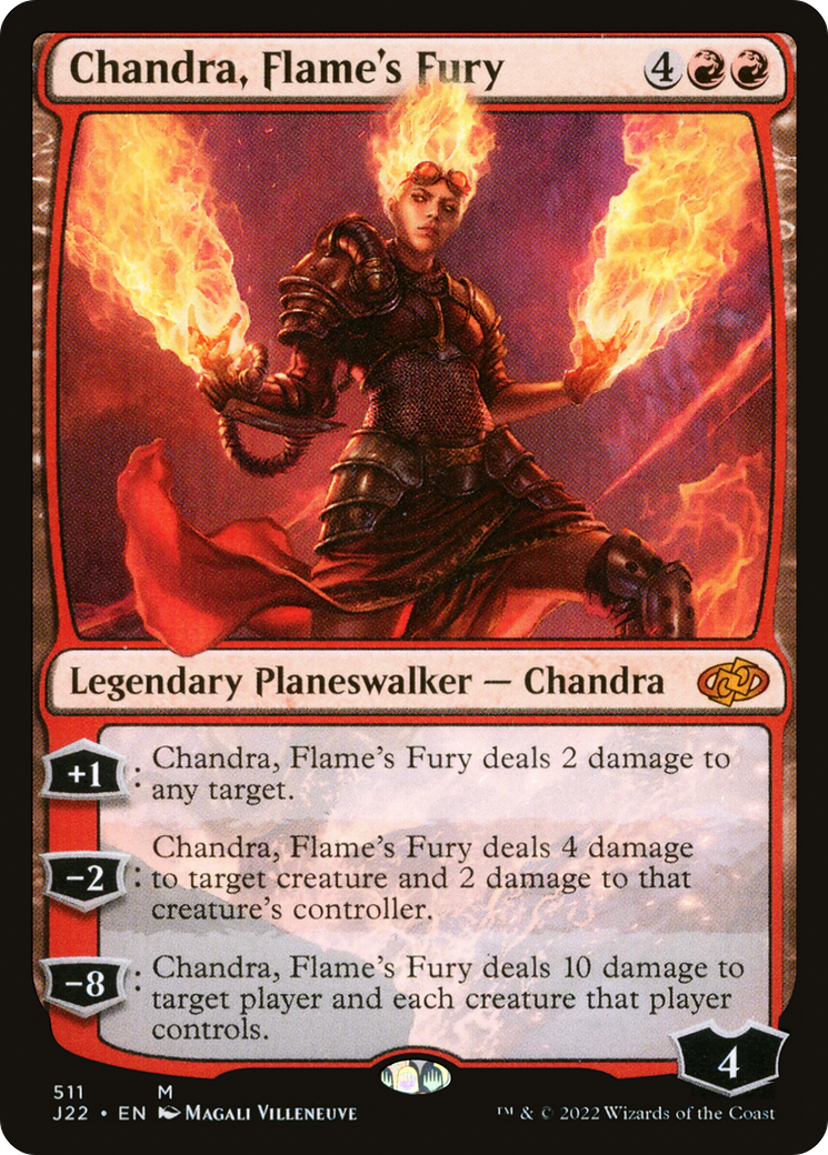 Chandra, Flame's Fury (511) [Jumpstart 2022] - Deck Out Gaming