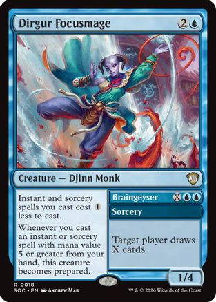 Dirgur Focusmage (18) [Commander: Secrets of Strixhaven] - Deck Out Gaming