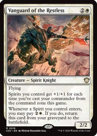 Vanguard of the Restless (16) [Commander: Secrets of Strixhaven] - Deck Out Gaming