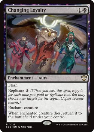 Changing Loyalty (23) [Commander: Secrets of Strixhaven] - Deck Out Gaming