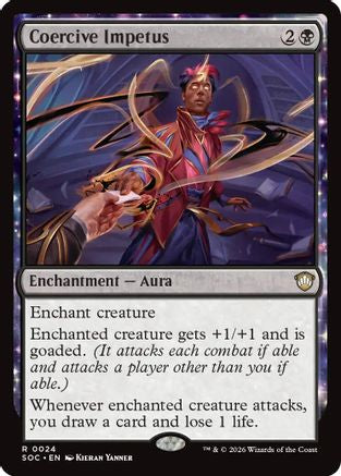 Coercive Impetus (24) [Commander: Secrets of Strixhaven] - Deck Out Gaming