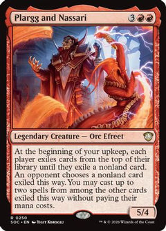 Plargg and Nassari (250) [Commander: Secrets of Strixhaven] - Deck Out Gaming