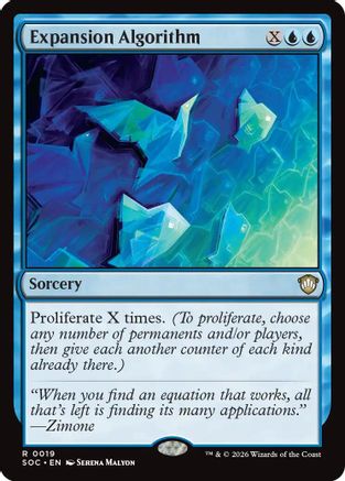 Expansion Algorithm (19) [Commander: Secrets of Strixhaven] - Deck Out Gaming
