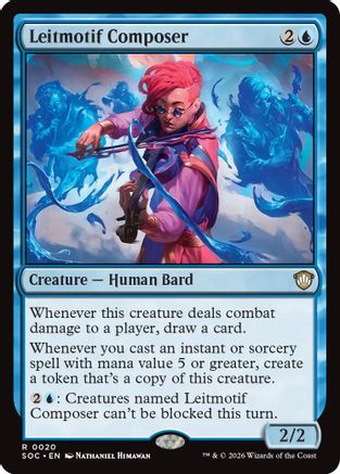 Leitmotif Composer (20) [Commander: Secrets of Strixhaven] - Deck Out Gaming