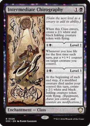 Intermediate Chirography (26) [Commander: Secrets of Strixhaven] - Deck Out Gaming