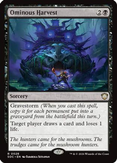 Ominous Harvest (28) [Commander: Secrets of Strixhaven] - Deck Out Gaming