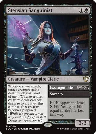 Stensian Sanguinist (29) [Commander: Secrets of Strixhaven] - Deck Out Gaming