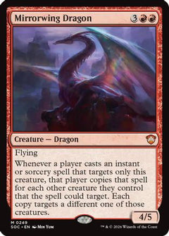 Mirrorwing Dragon (249) [Commander: Secrets of Strixhaven] - Deck Out Gaming