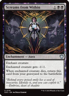 Screams from Within (119) [Commander: Secrets of Strixhaven] - Deck Out Gaming