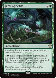 Feral Appetite (38) [Commander: Secrets of Strixhaven] - Deck Out Gaming
