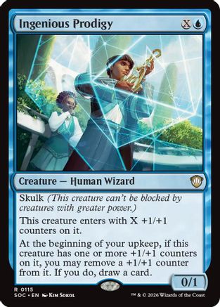 Ingenious Prodigy (115) [Commander: Secrets of Strixhaven] - Deck Out Gaming