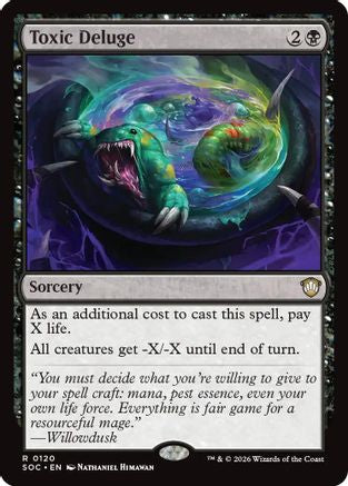 Toxic Deluge (120) [Commander: Secrets of Strixhaven] - Deck Out Gaming