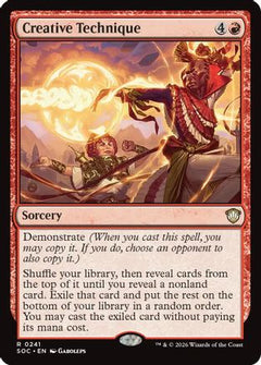 Creative Technique (241) [Commander: Secrets of Strixhaven] - Deck Out Gaming