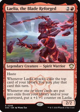 Laelia, the Blade Reforged (246) [Commander: Secrets of Strixhaven] - Deck Out Gaming