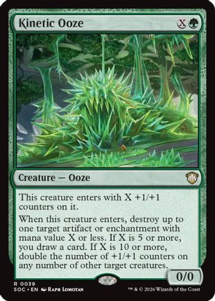 Kinetic Ooze (39) [Commander: Secrets of Strixhaven] - Deck Out Gaming