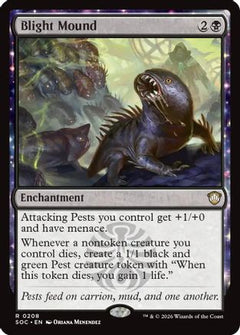 Blight Mound (208) [Commander: Secrets of Strixhaven] - Deck Out Gaming