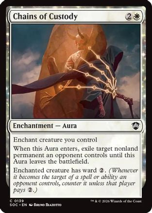 Chains of Custody (139) [Commander: Secrets of Strixhaven] - Deck Out Gaming