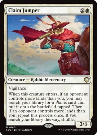 Claim Jumper (140) [Commander: Secrets of Strixhaven] - Deck Out Gaming