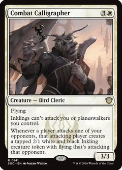 Combat Calligrapher (141) [Commander: Secrets of Strixhaven] - Deck Out Gaming