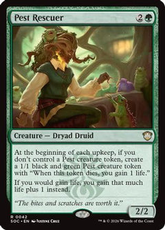 Pest Rescuer (42) [Commander: Secrets of Strixhaven] - Deck Out Gaming