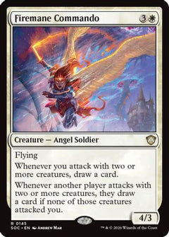 Firemane Commando (145) [Commander: Secrets of Strixhaven] - Deck Out Gaming