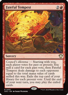 Fateful Tempest (31) [Commander: Secrets of Strixhaven] - Deck Out Gaming