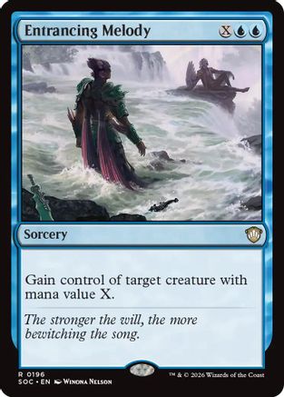 Entrancing Melody (196) [Commander: Secrets of Strixhaven] - Deck Out Gaming